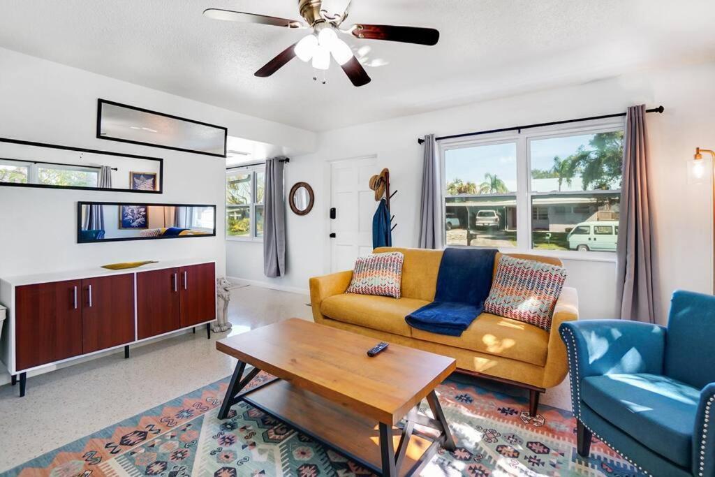 Boho Villa 10 Mins From Siesta Sarasota Exterior photo